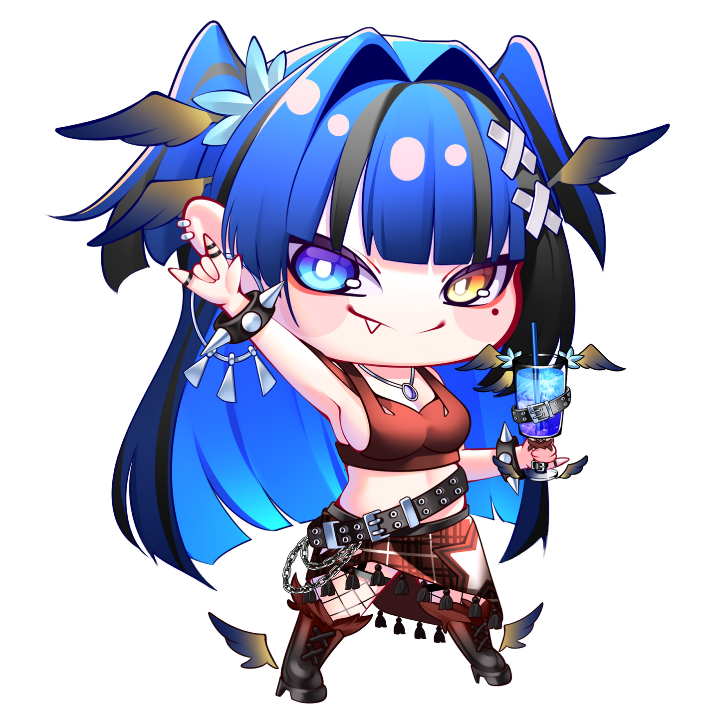Isaa Chibi Sticker