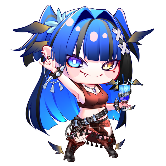 Isaa Chibi Sticker