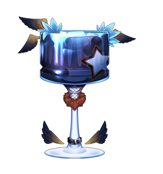 Isaa's Crow Blues Keychain