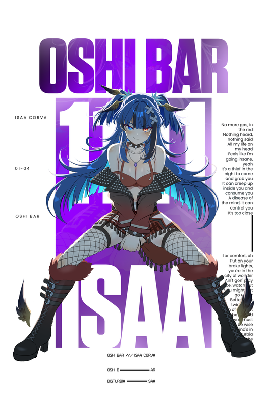 Isaa Disturbia Poster 11x17